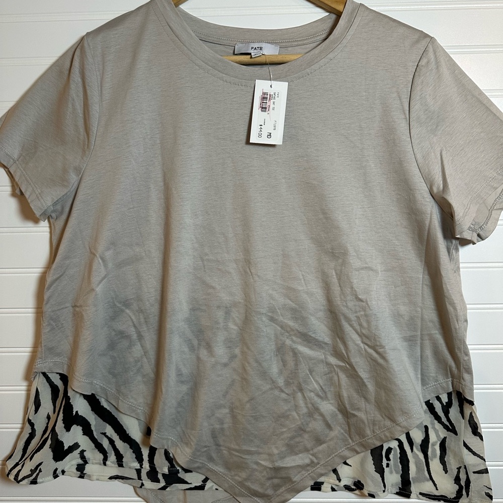 FATE 100% Cotton Short Sleeve Shirt